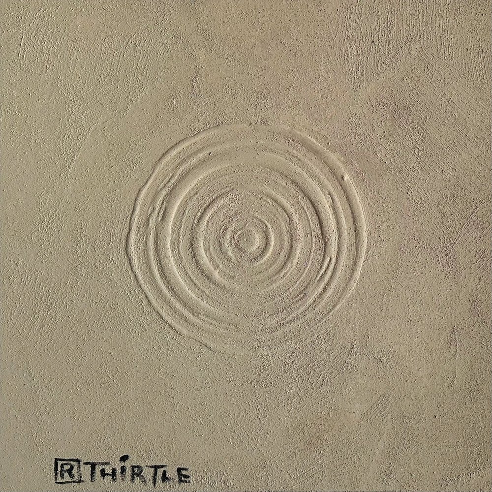 Ondulations concentriques dans le sable - Robert Thirtle