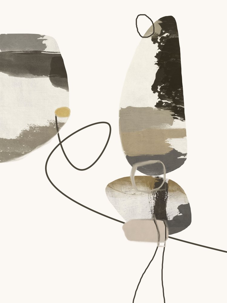 Formes abstraites organiques - Roberto Moro