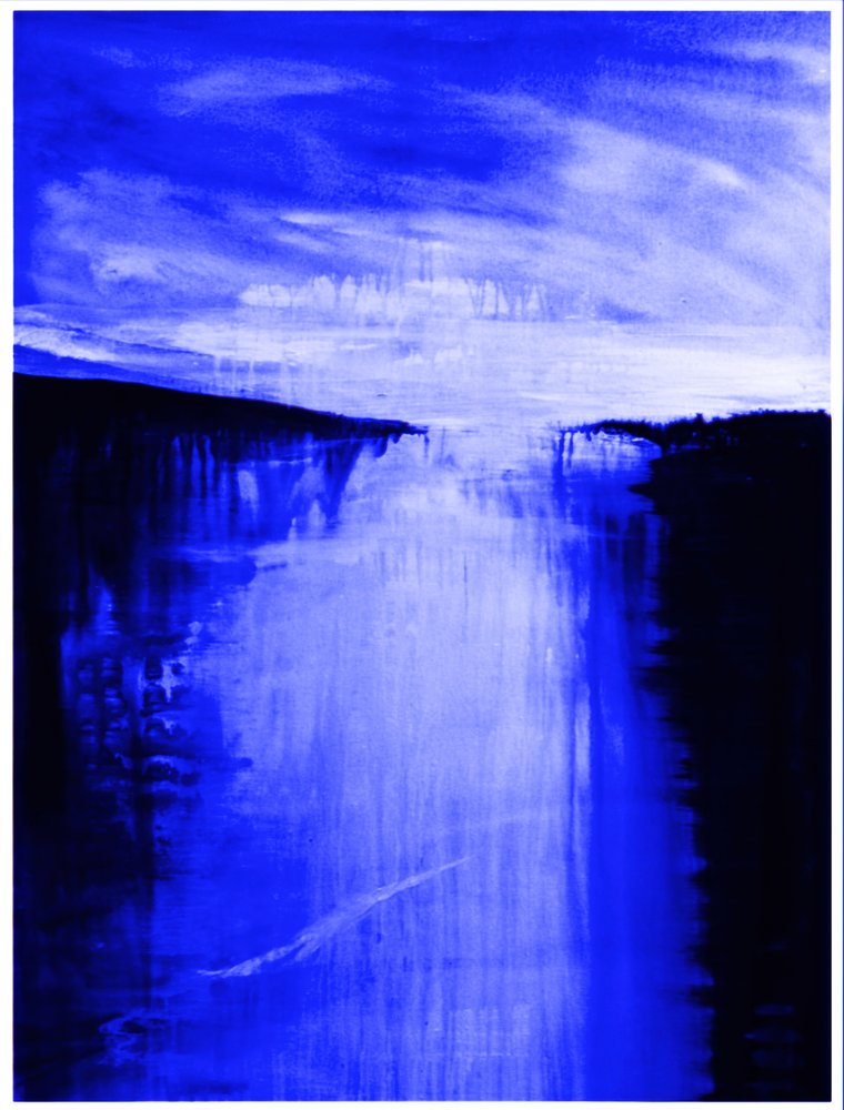 Le courant de la rivière Deep Blue - RodMacIver
