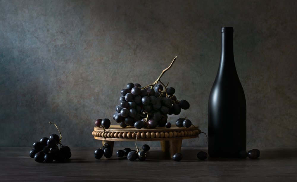Raisins riches, bouteille foncée - Rong Wei