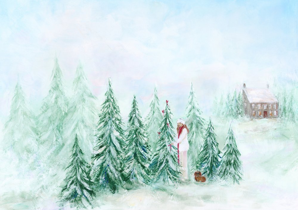Décorer les sapins d