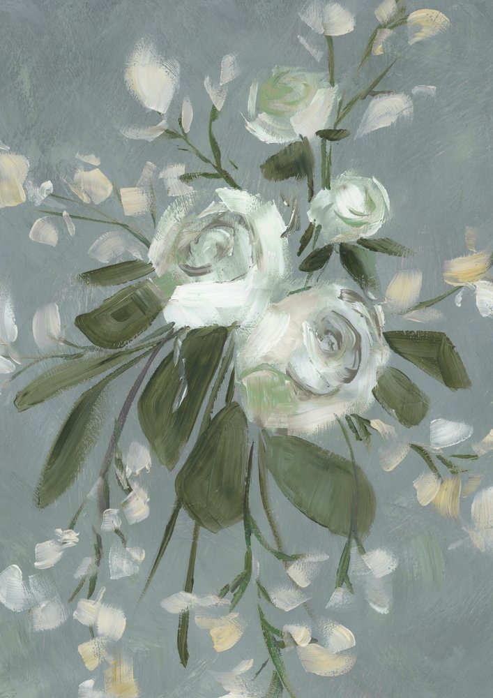 Fleurs botaniques aux teintes douces - Rosana Laiz Blursbyai