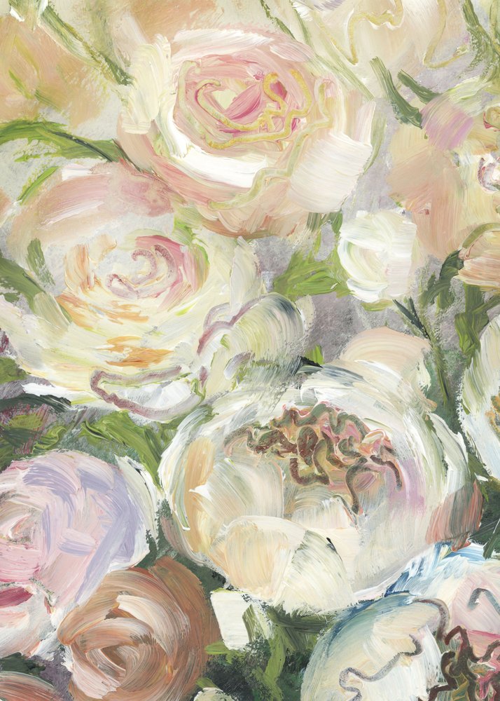 Pivoines rose pastel - Rosana Laiz Blursbyai