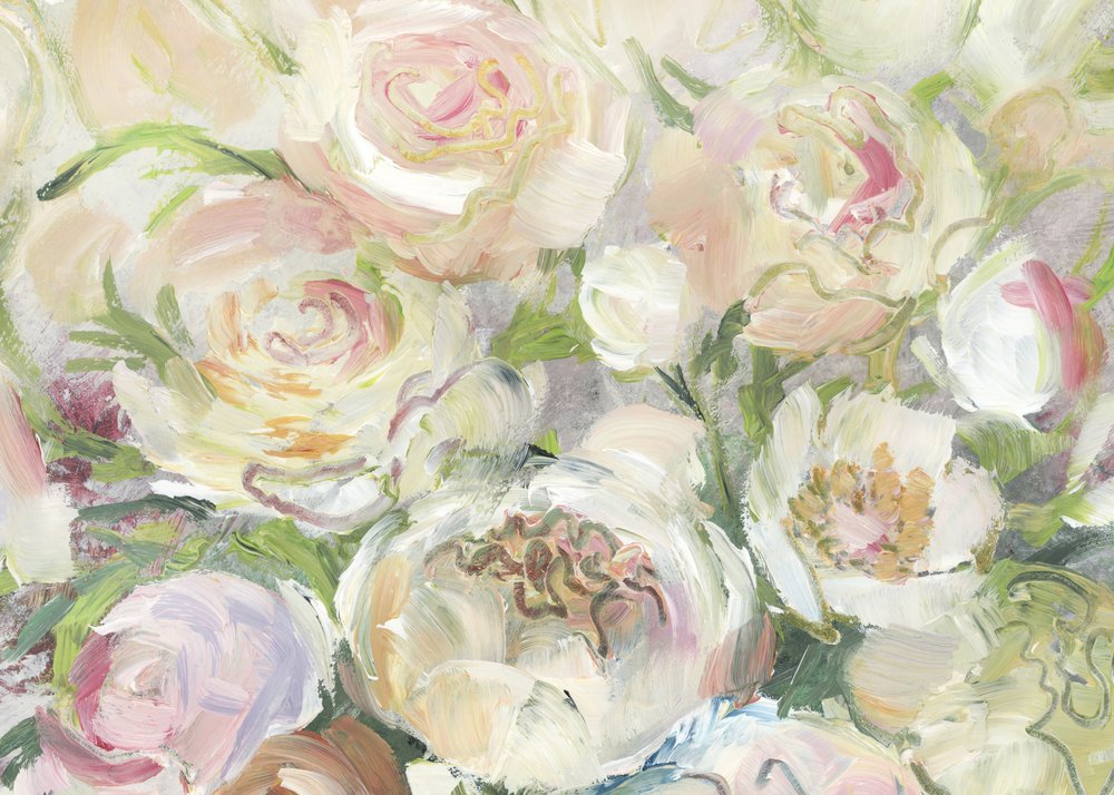 Fleurs aux tons pastel délicats - Rosana Laiz Blursbyai