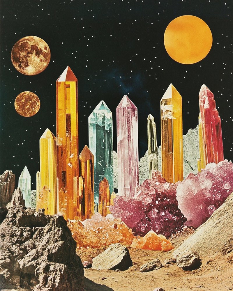 La Cité cosmique de cristal - Samantha Hearn