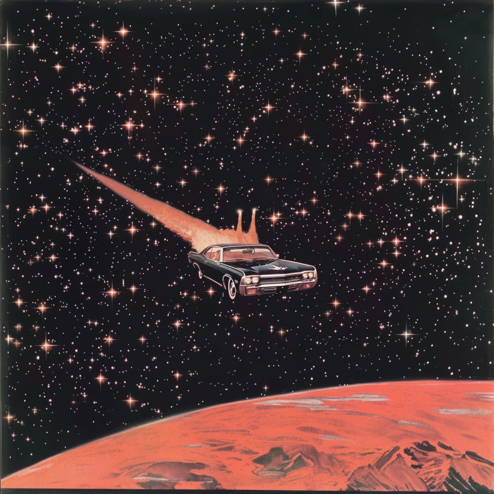 La voiture volante « Red Planet » - Samantha Hearn