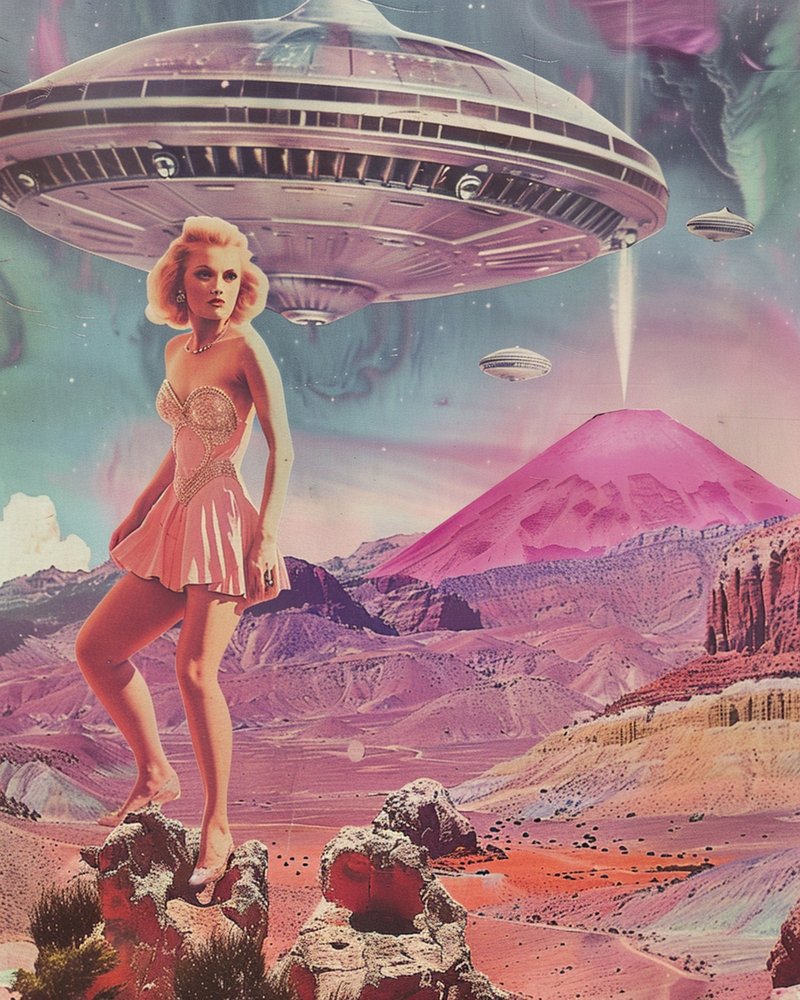Le glamour sur une planète rose - Samantha Hearn