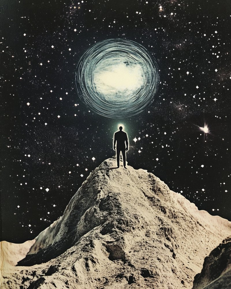 Un homme sous la lumière cosmique - Samantha Hearn