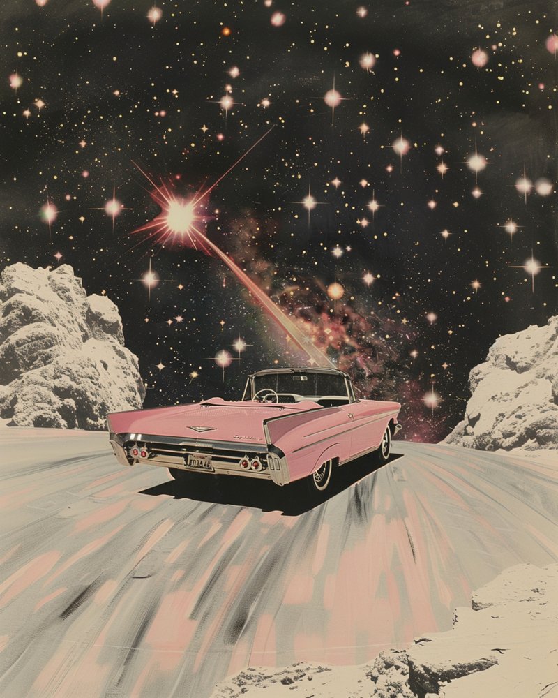 Convertible rose « Cosmic Drive » - Samantha Hearn