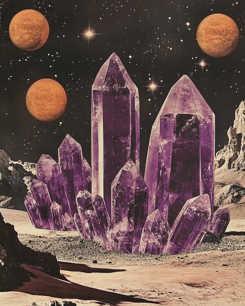La planète de cristal violet - Samantha Hearn