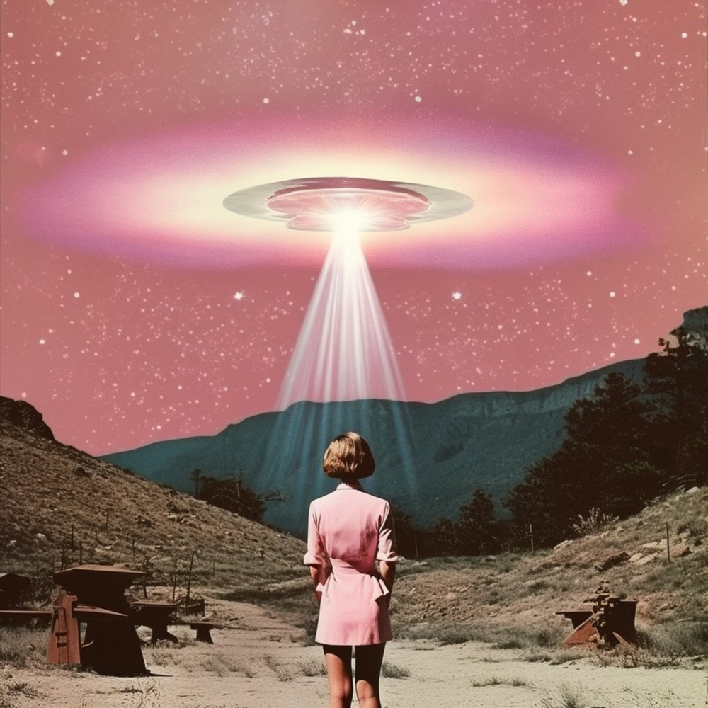 Enlèvement extraterrestre rétro - Samantha Hearn