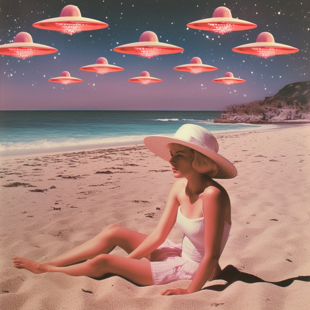 OVNIS de plage rétro - Samantha Hearn