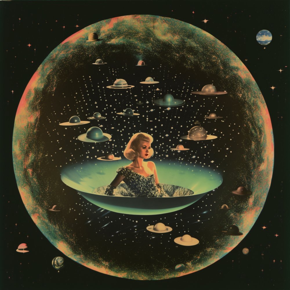 Glamour spatial rétro - Samantha Hearn