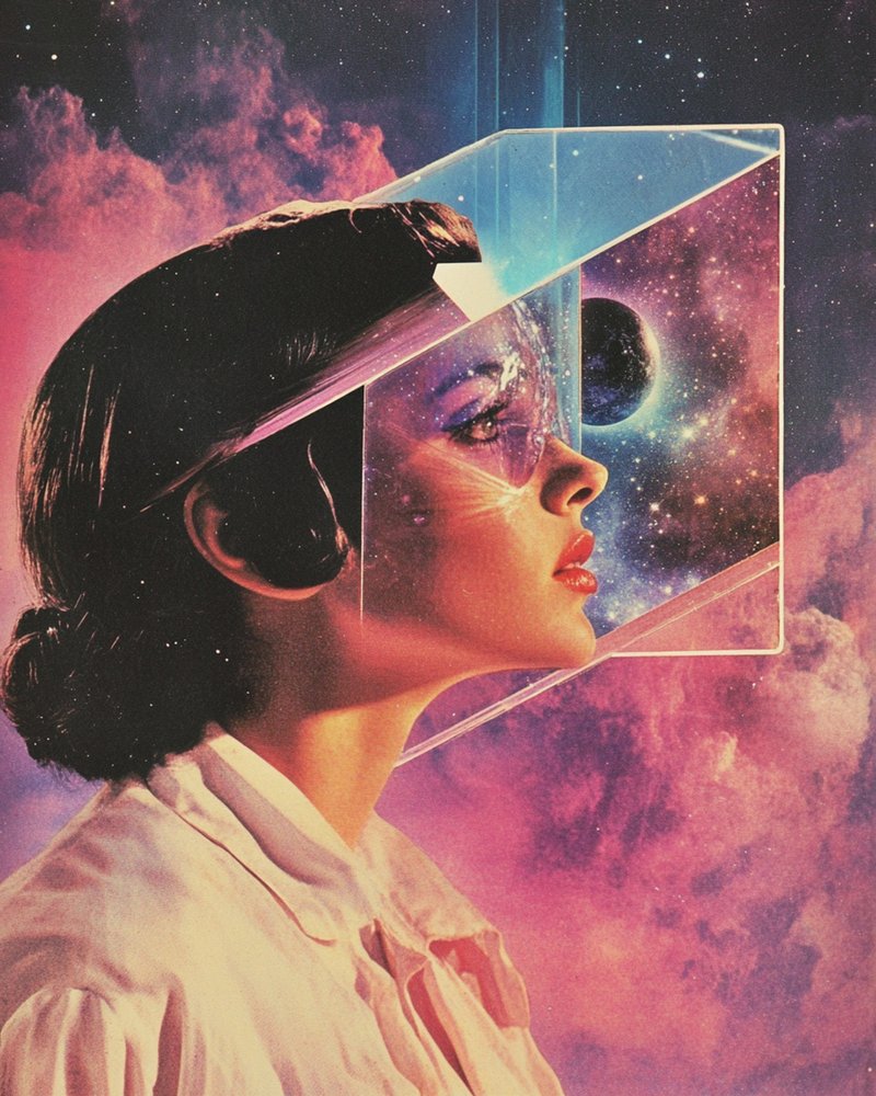 Regard cosmique surréaliste - Samantha Hearn