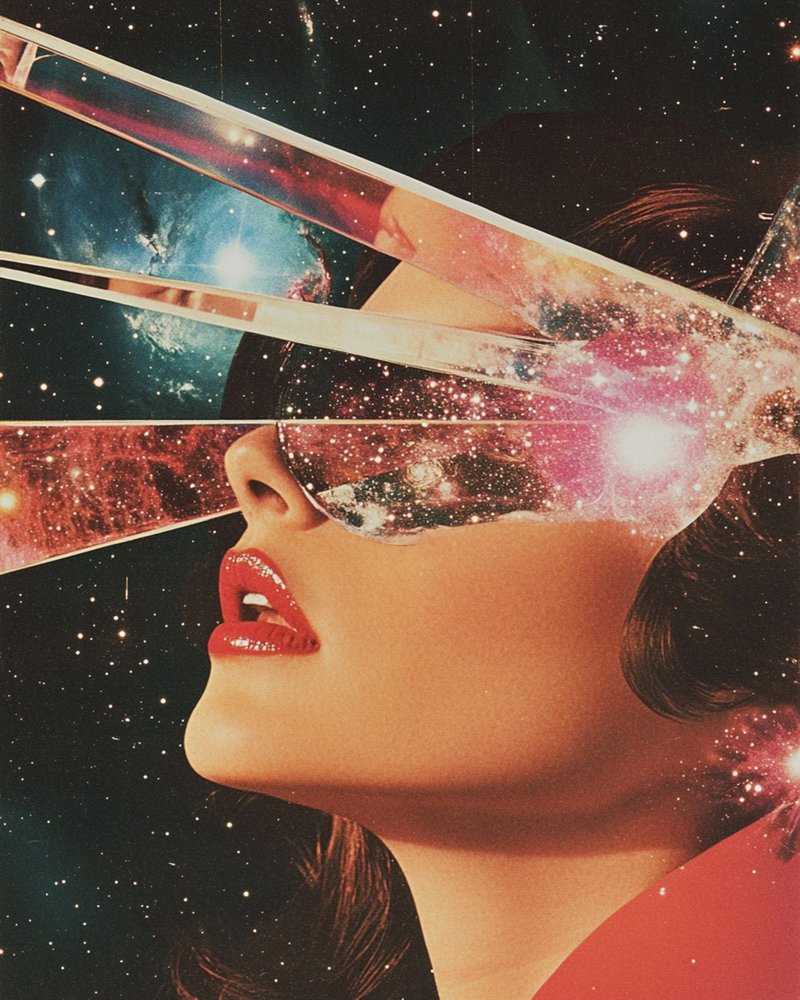 Femme de la galaxie surréaliste - Samantha Hearn