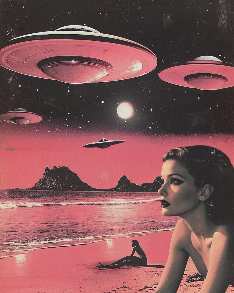 Des ovnis au-dessus de Pink Beach - Samantha Hearn
