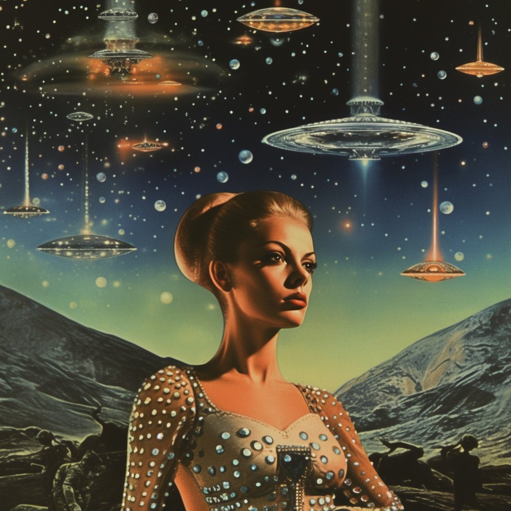 Le glamour spatial vintage - Samantha Hearn