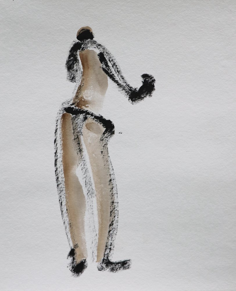 Figure nue abstraite - Santhosh ch