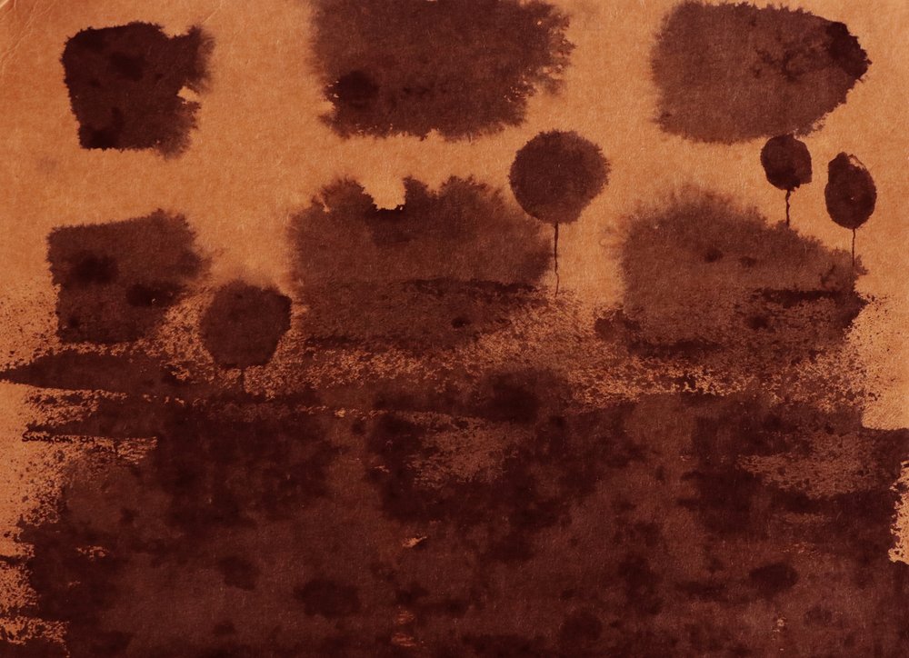 Paysage abstrait sépia - Santhosh ch