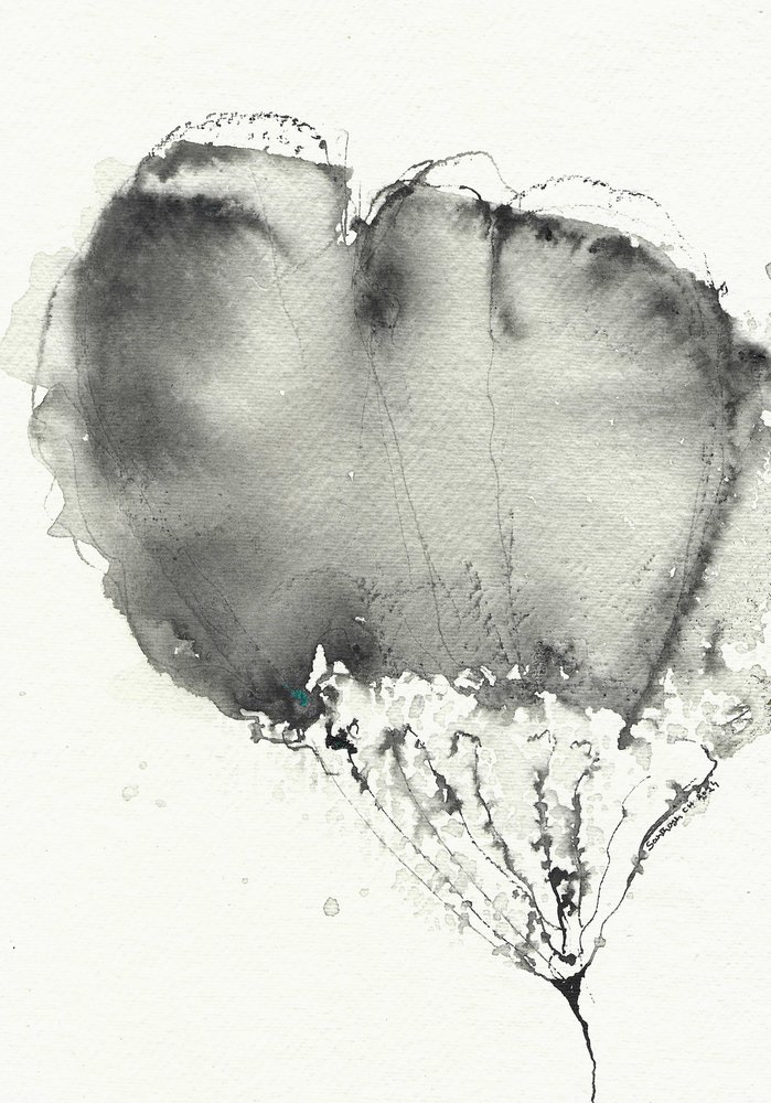 Fleur éthérée sombre - Santhosh ch