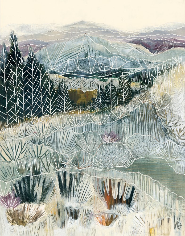 Paysage de montagne givré - Sarah Fitzgerald