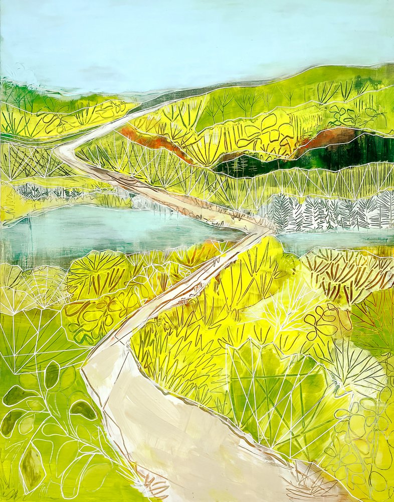 Un sentier sinueux et animé - Sarah Fitzgerald