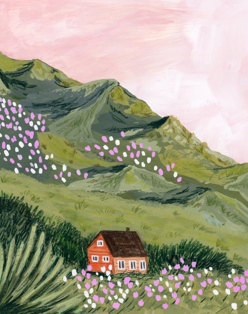 Mountain Home : Ciel rose - Sarah Gesek