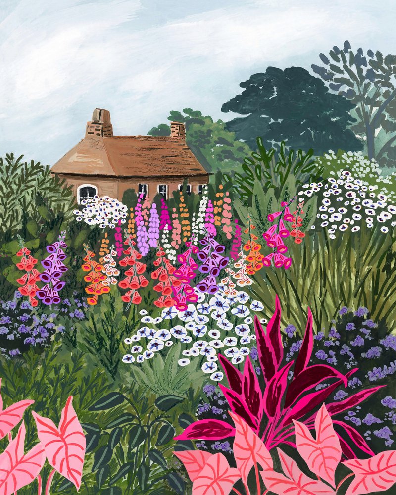 Un jardin de cottage haut en couleur - Sarah Gesek