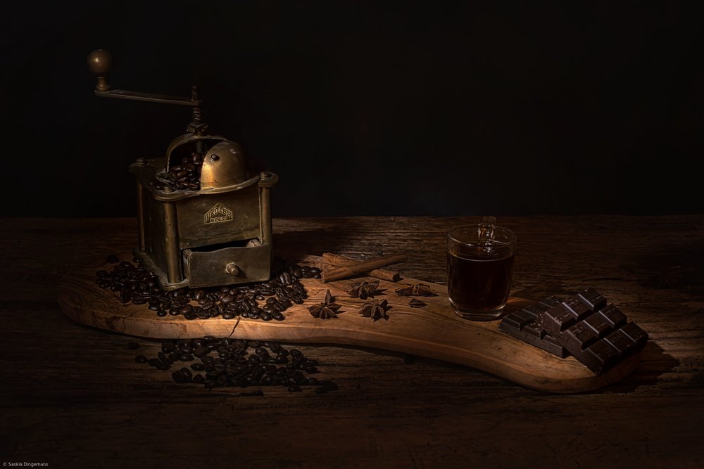 Café noir et chocolat - Saskia Dingemans
