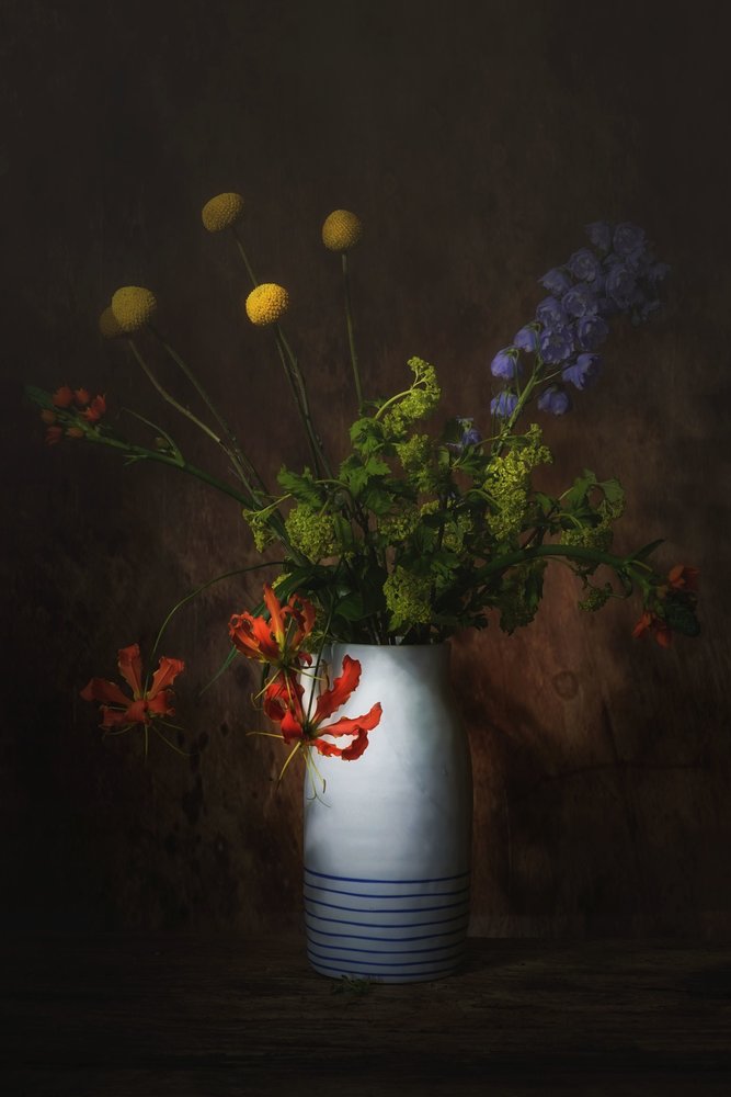 Nature morte florale élégante - Saskia Dingemans