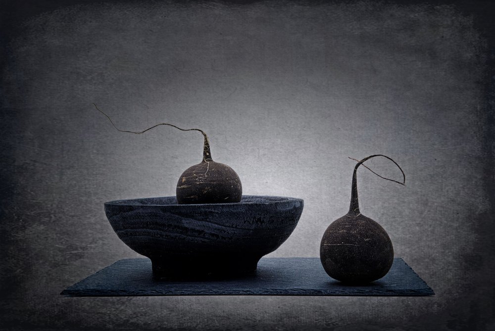 Nature morte au radis mélancolique - Saskia Dingemans