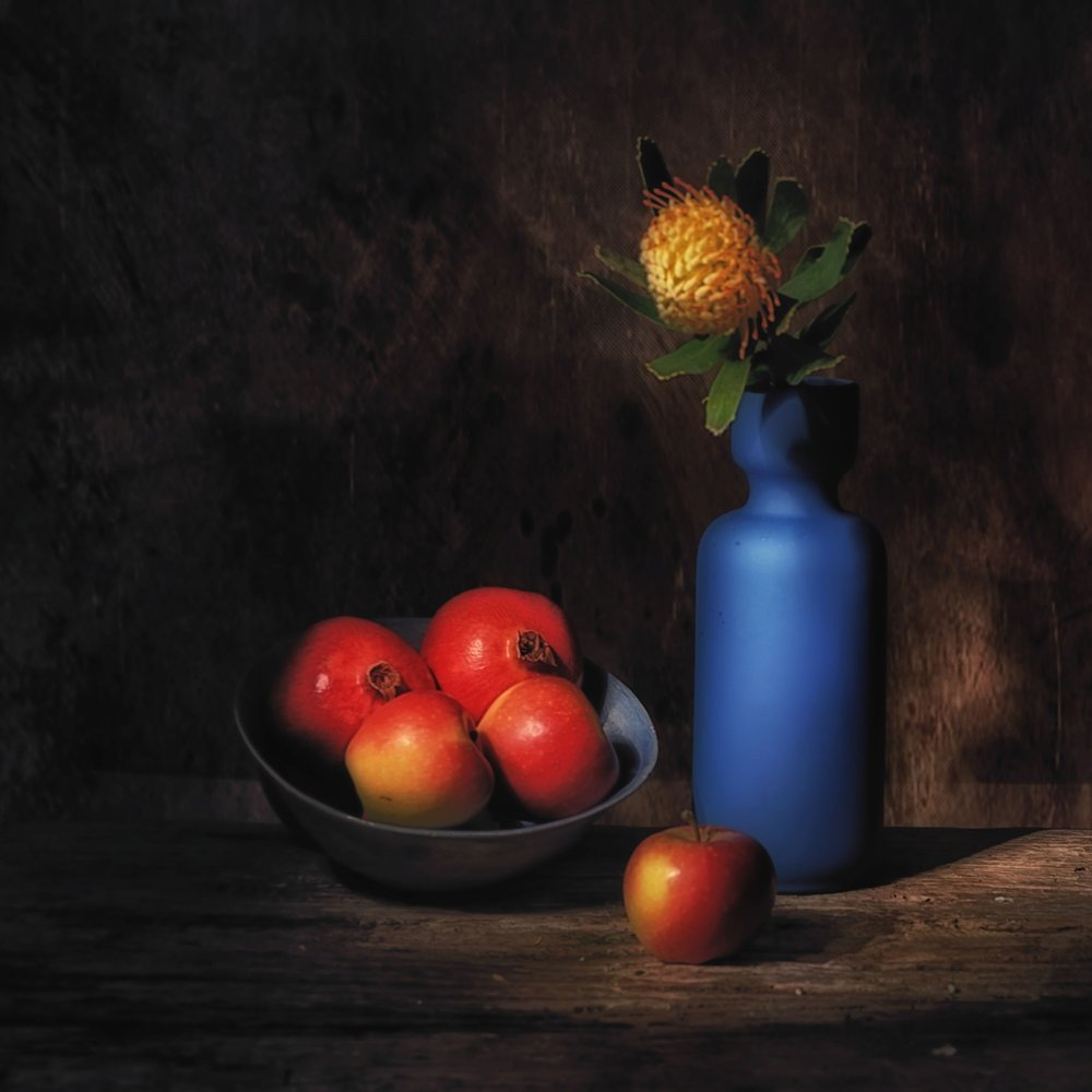 Nature morte aux fruits de Moody - Saskia Dingemans