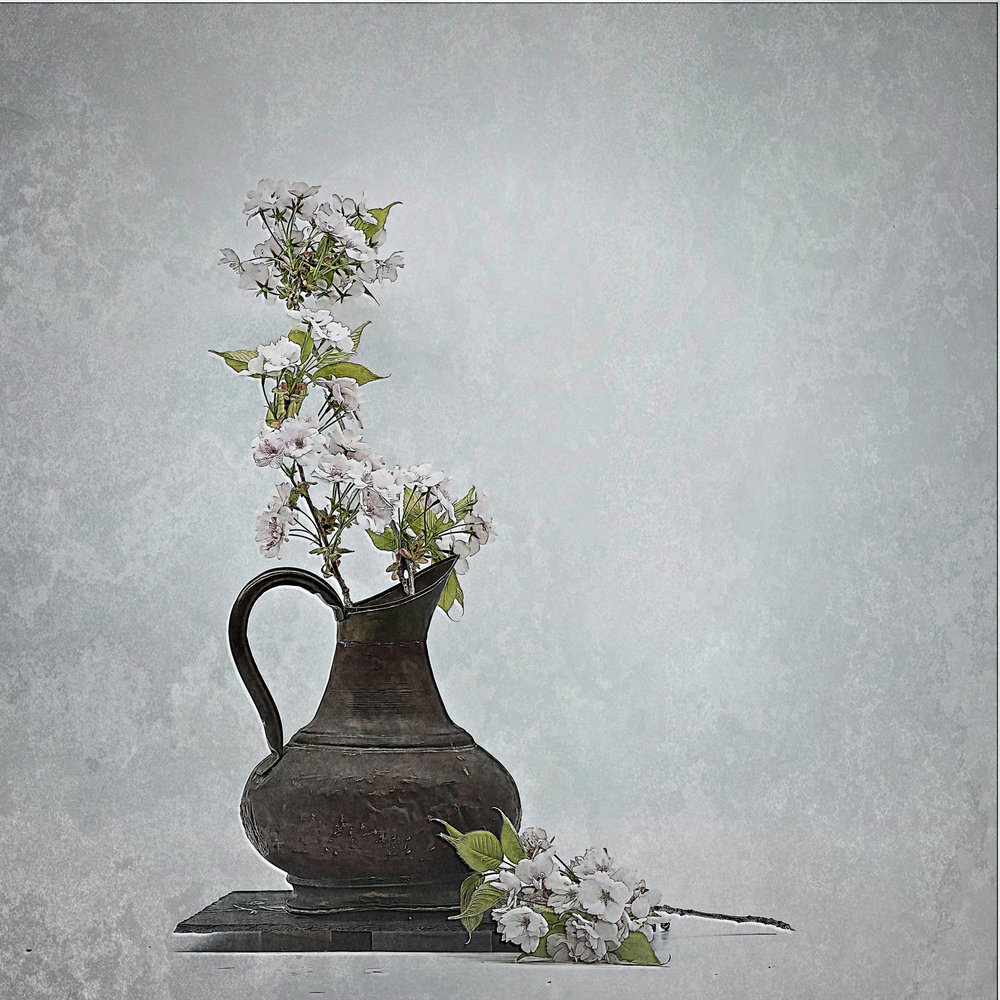 Pichet à fleurs rustique - Saskia Dingemans