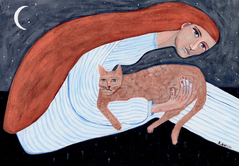 Une nuit de rêve avec mon chat - Sharyn Bursic