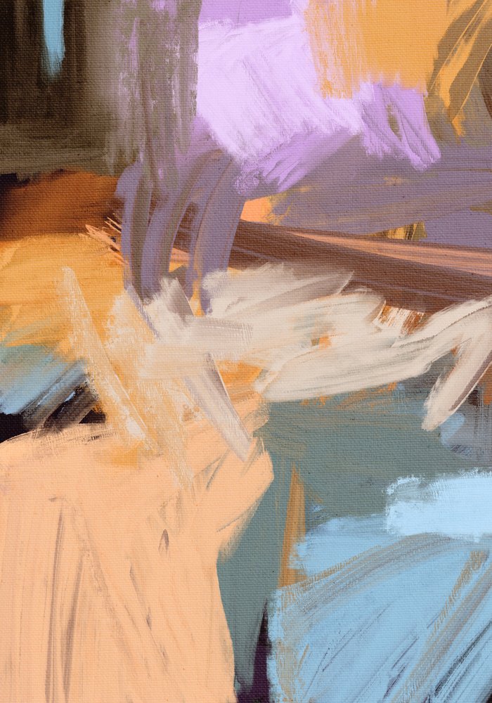 Mouvement abstrait aux couleurs pastel - Simona Gocan