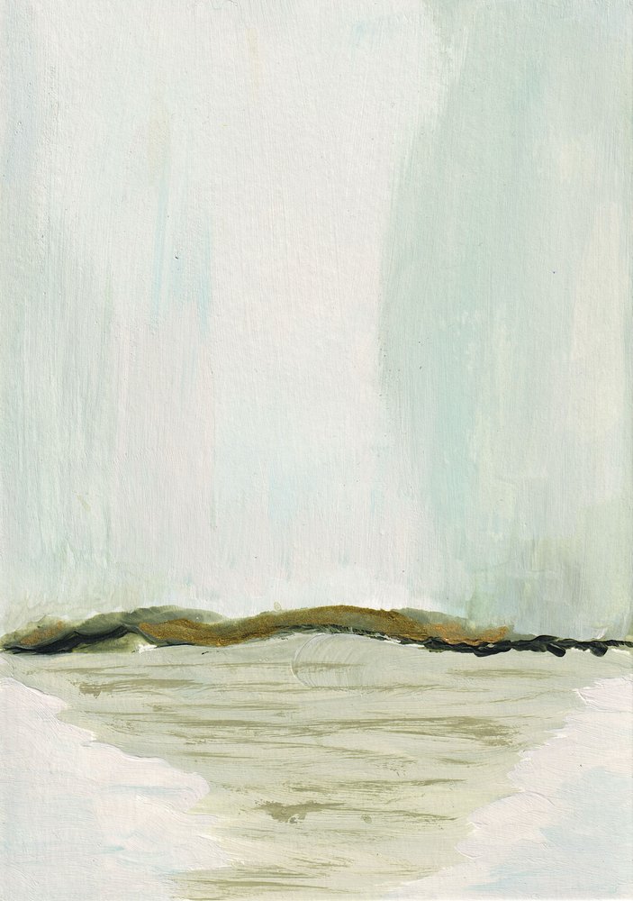 Paysage aux contours flous - Soniya Vijayakumar