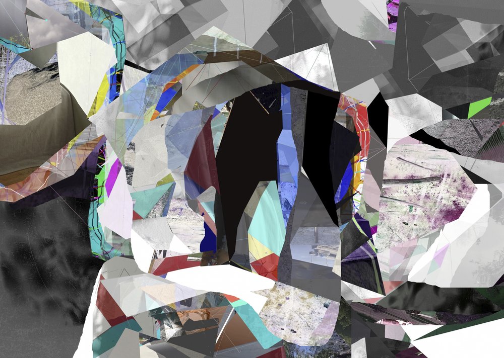 Abstrait géométrique fragmenté - Stefan Fransson