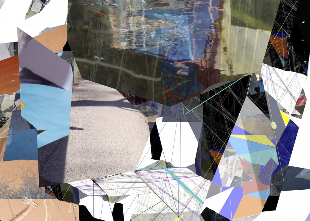 Abstraction urbaine fragmentée - Stefan Fransson