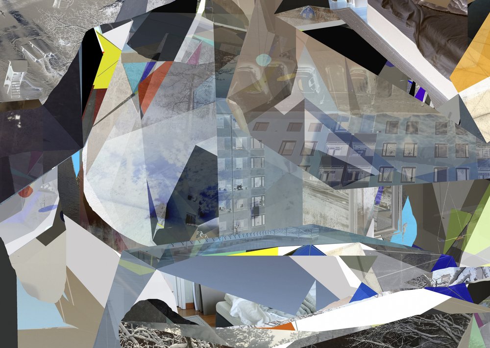 Géométrie urbaine fragmentée - Stefan Fransson