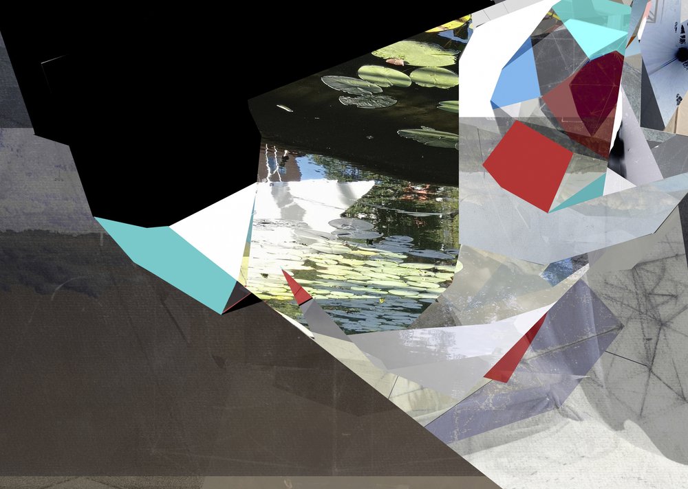 Fragments géométriques réfléchissants - Stefan Fransson