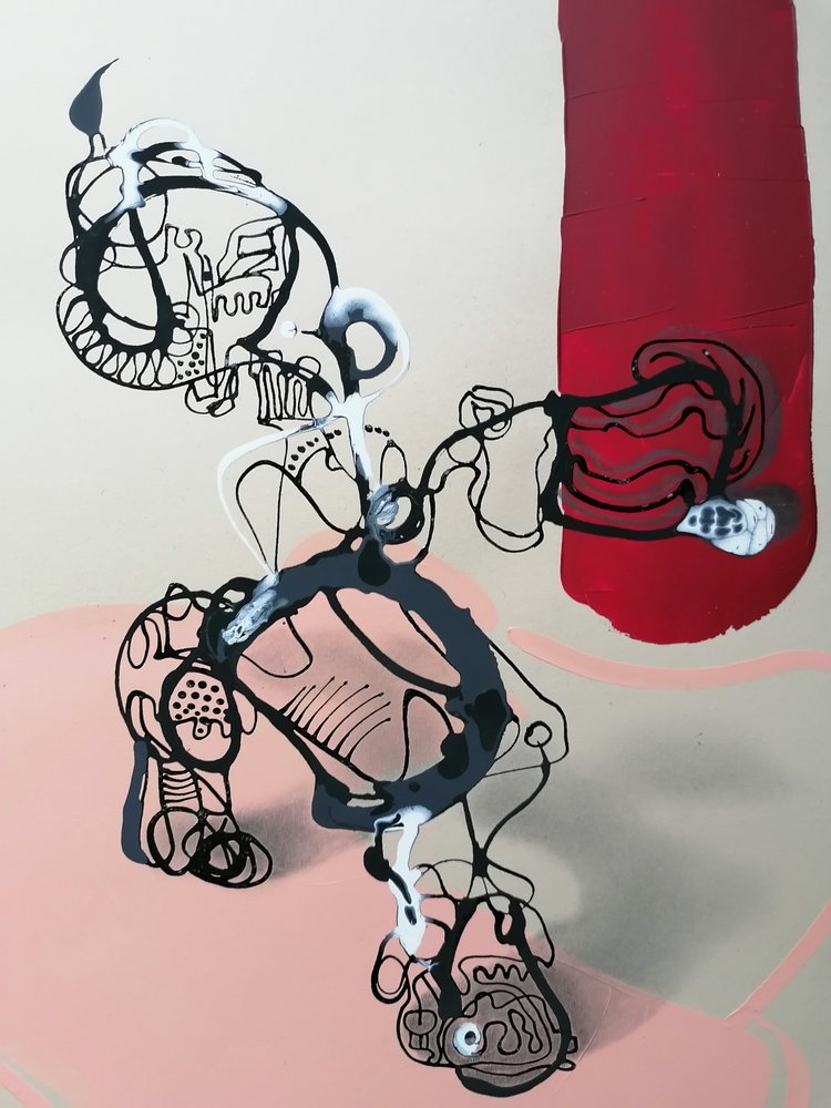 Forme organique abstraite audacieuse - Stefano Mazzolini