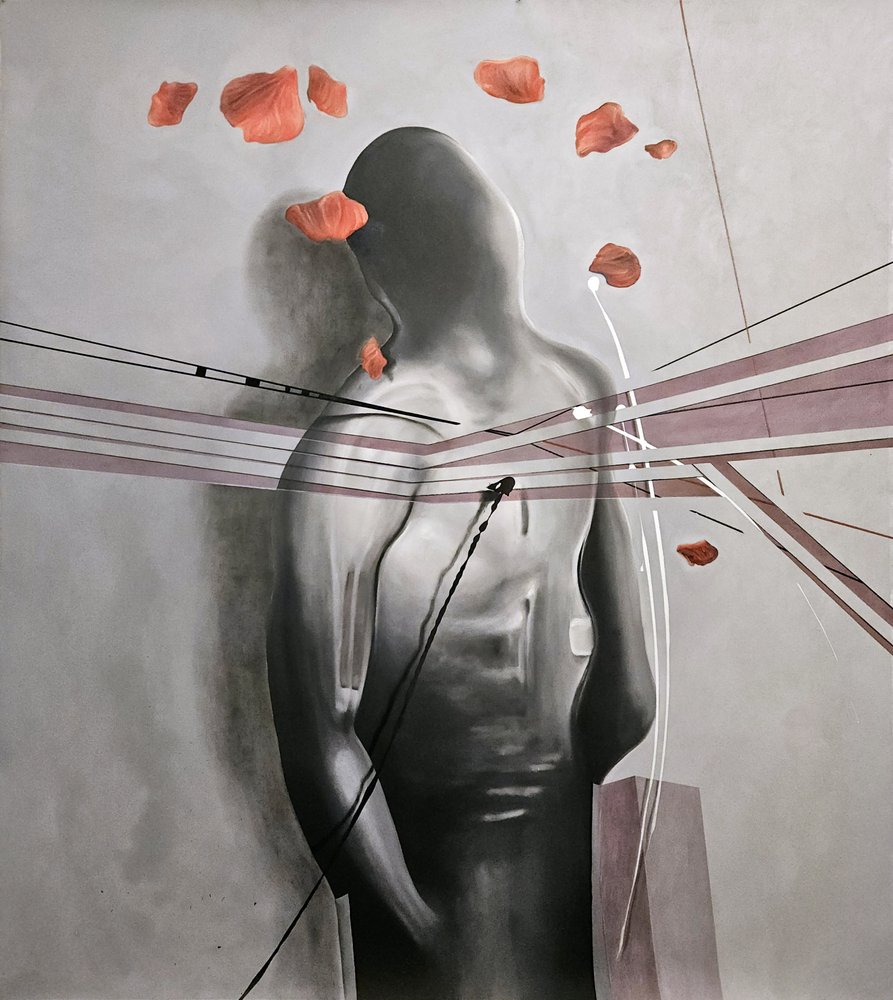 Pétales de figure contemplative - Stefano Mazzolini