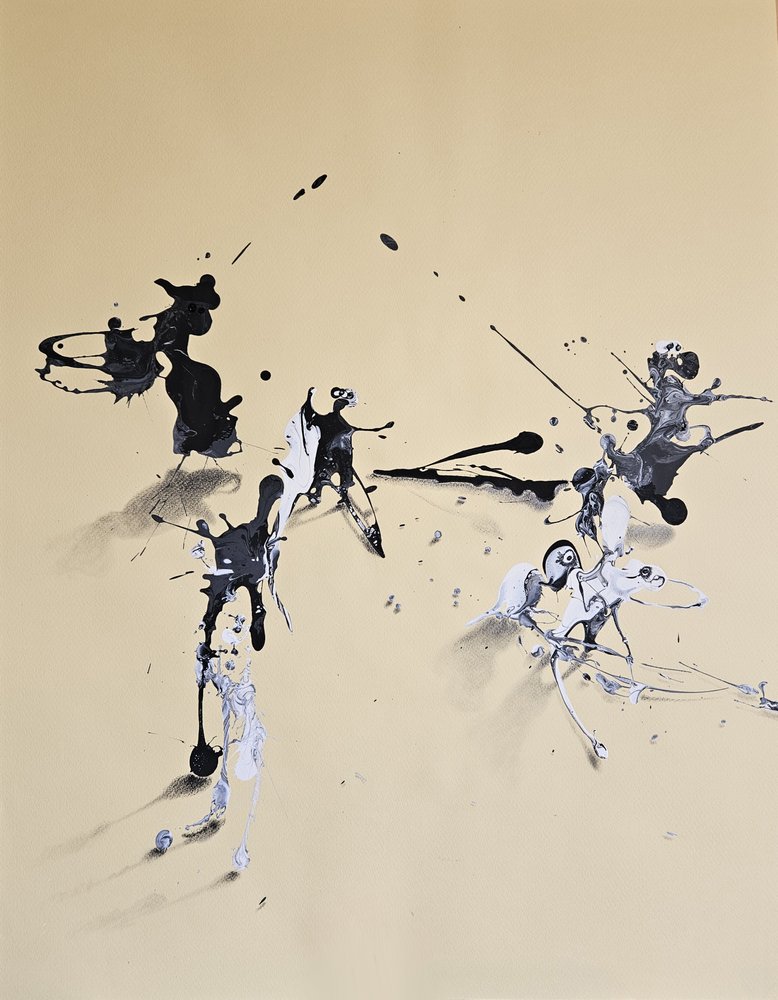 Éclaboussures de peinture dynamiques - Stefano Mazzolini