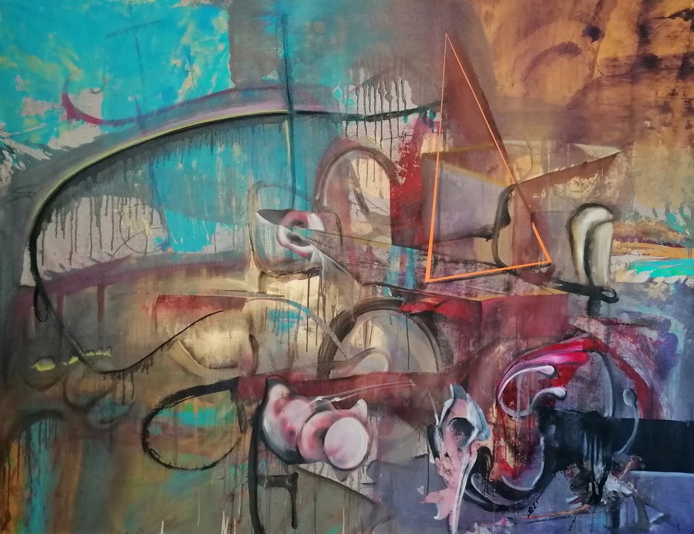 Abstrait urbain dynamique - Stefano Mazzolini