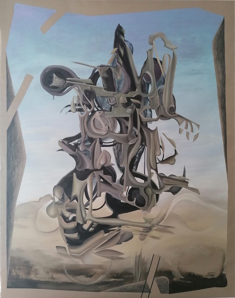 Structure désertique éthérée - Stefano Mazzolini