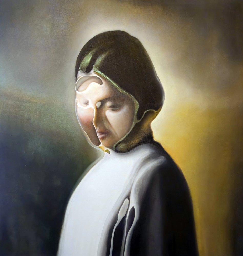 Visage éthéré qui fond - Stefano Mazzolini