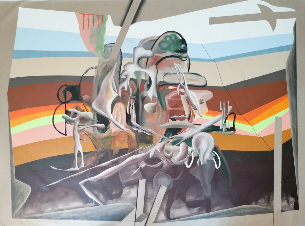 Figures surréalistes de paysage onirique - Stefano Mazzolini
