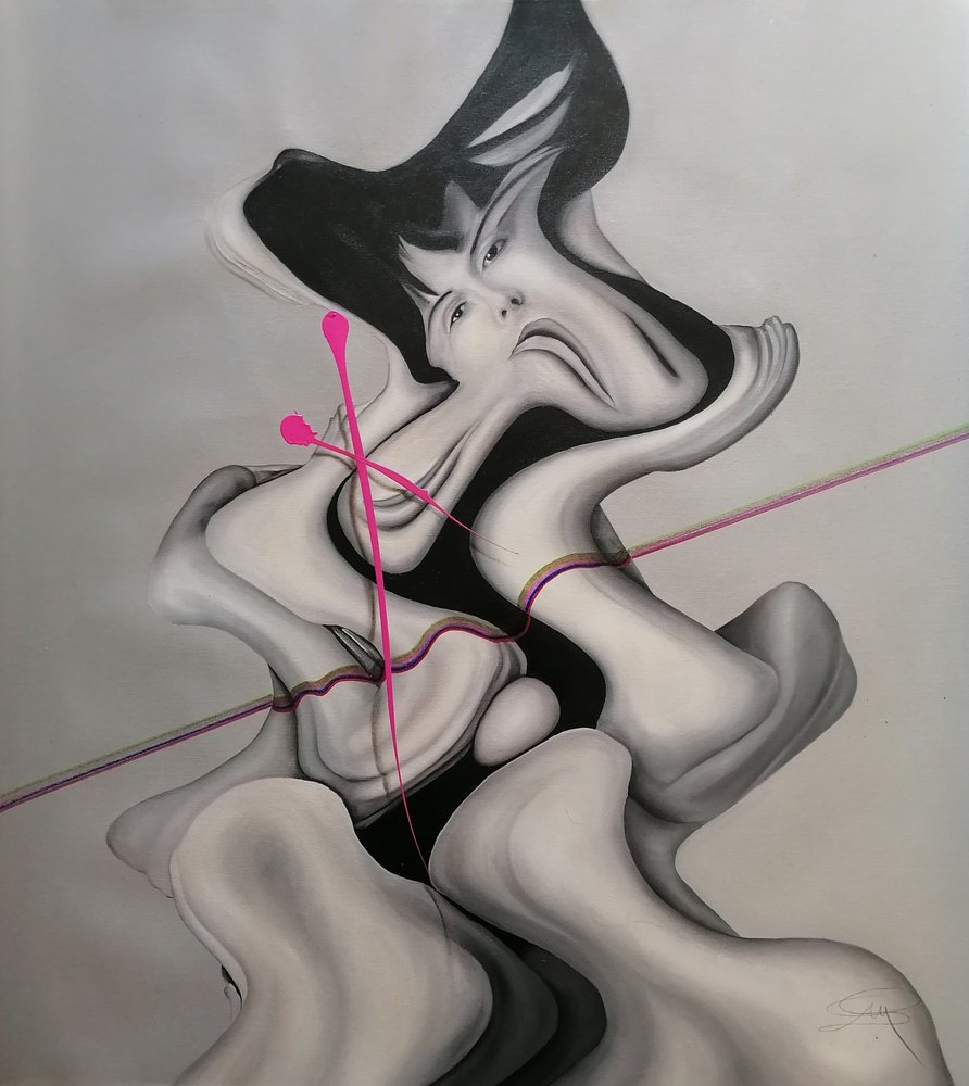 Femme fluide surréaliste - Stefano Mazzolini