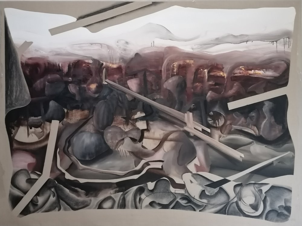 Abstraction industrielle surréaliste - Stefano Mazzolini