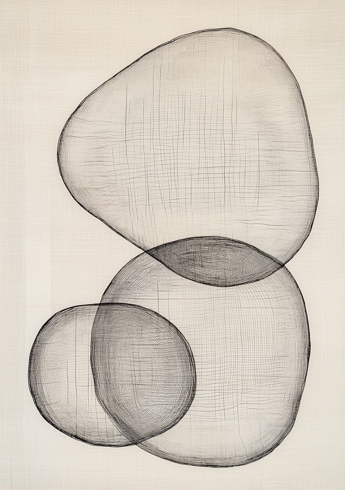 Formes abstraites qui se chevauchent - Studio Palette
